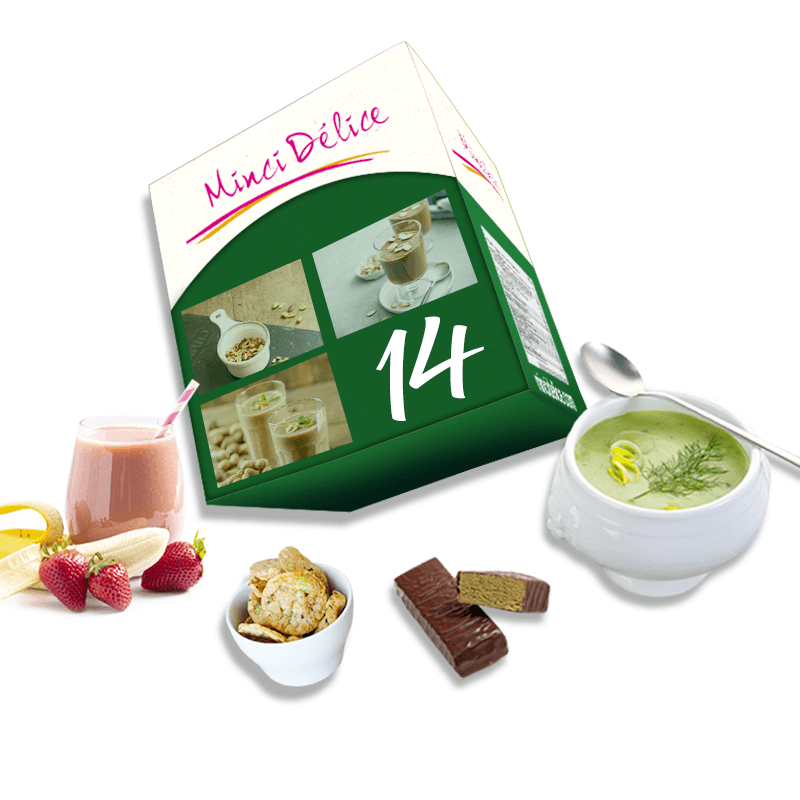 Régime hyperprotéiné 14j VEGAN - Mincidelice