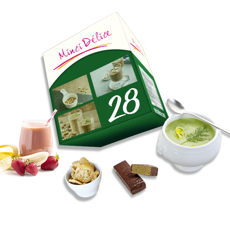 Régime hyperprotéiné 28j VEGAN - Mincidelice