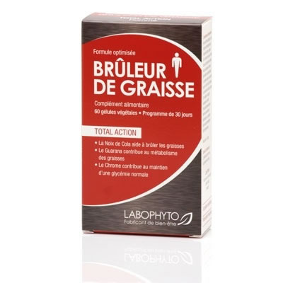 Brûleur de Graisses Homme - 60 gélules Brûleur de Graisses Homme - 60 gélules