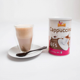 Frasco 15 bebidas ricas em proteínas Cappuccino
