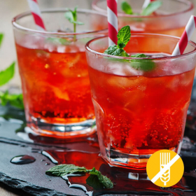 Bebida hiperproteica Frutos Rojos - Boisson Fruits Rouges et Collagène SIN GLUTEN