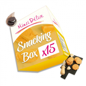 Snacking box e snacks saudáveis e ricos em proteínas