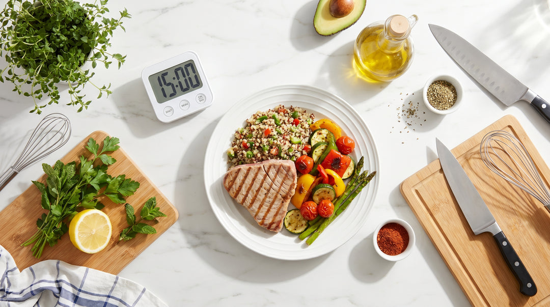 Recettes minceur rapides : 20 plats prêts en moins de 15 minutes