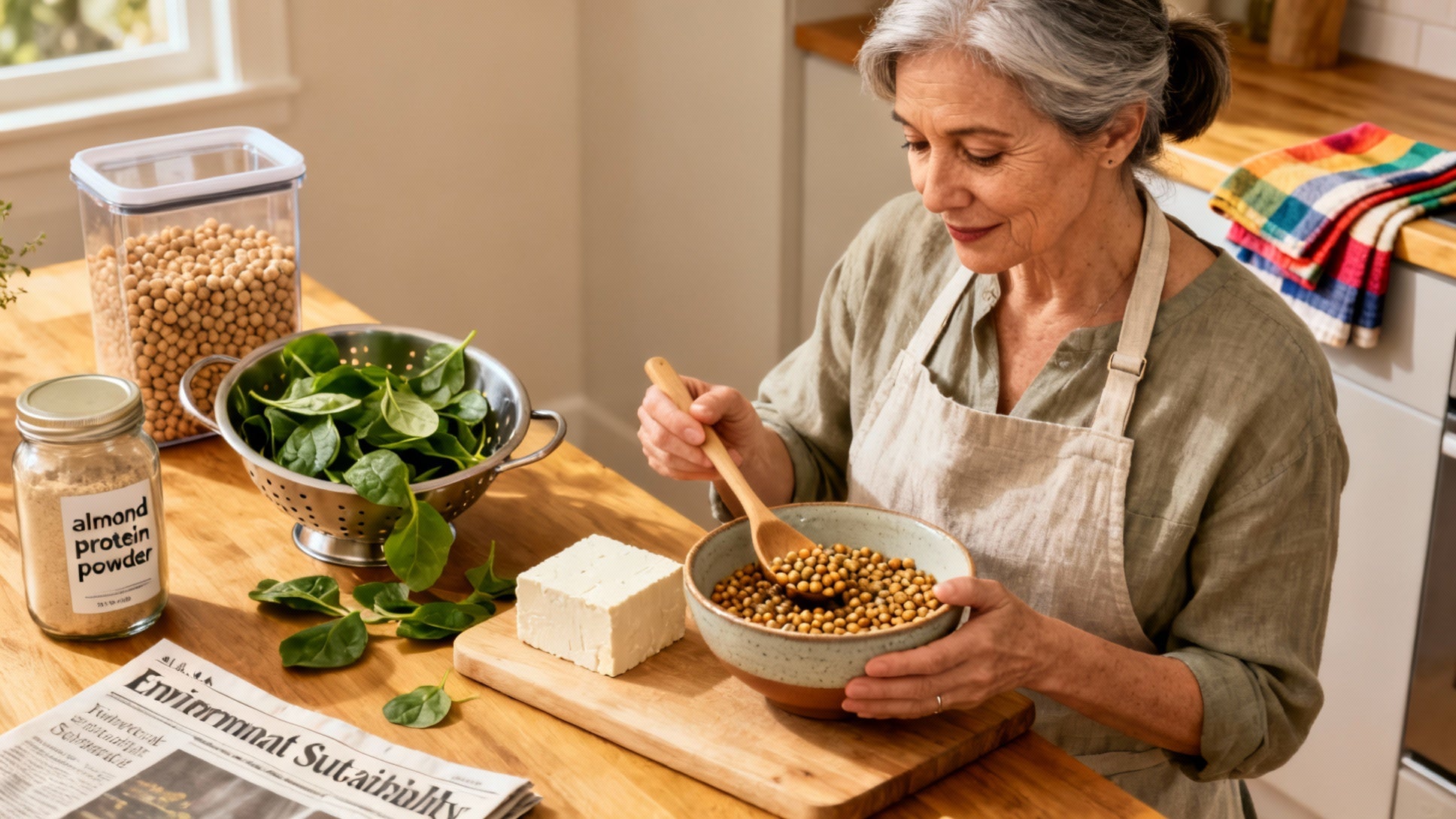 Proteínas vegetales: claves para sentirte lleno y perder peso