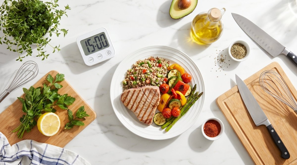 Schnelle Abnehm-Rezepte: 20 Gerichte in unter 15 Minuten - Mincidelice