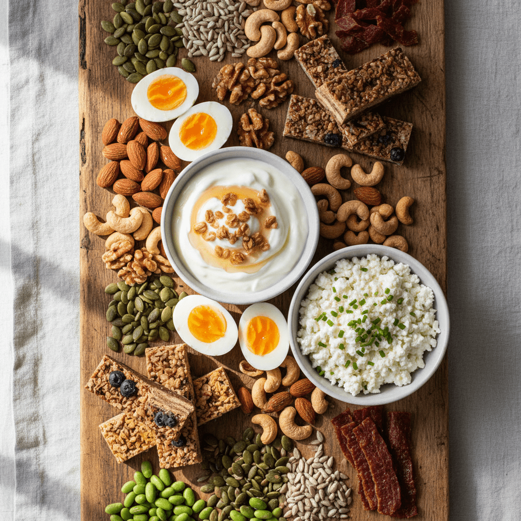 Snack proteico: 12 ideas inteligentes entre comidas - Mincidelice