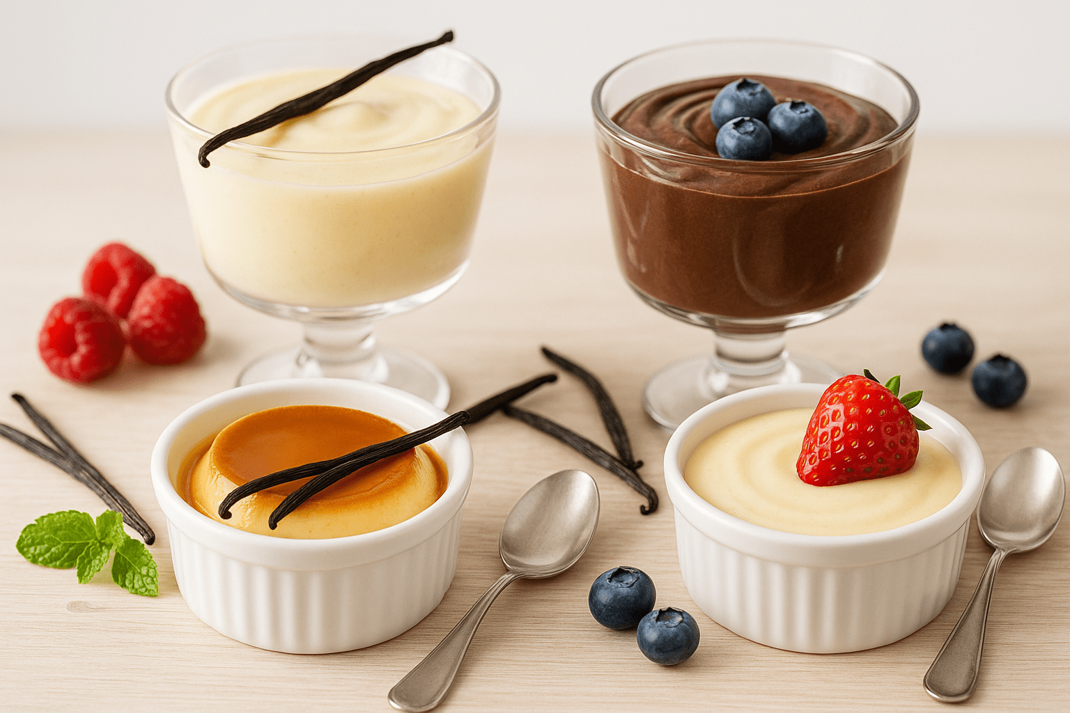 Crèmes et Flans - Mincidelice