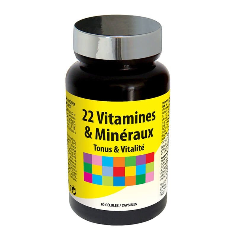 22 Vitamines et Minéraux - Mincidelice