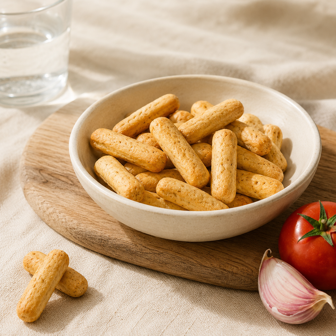 Mini-Protein-Grissini Tomate & Knoblauch