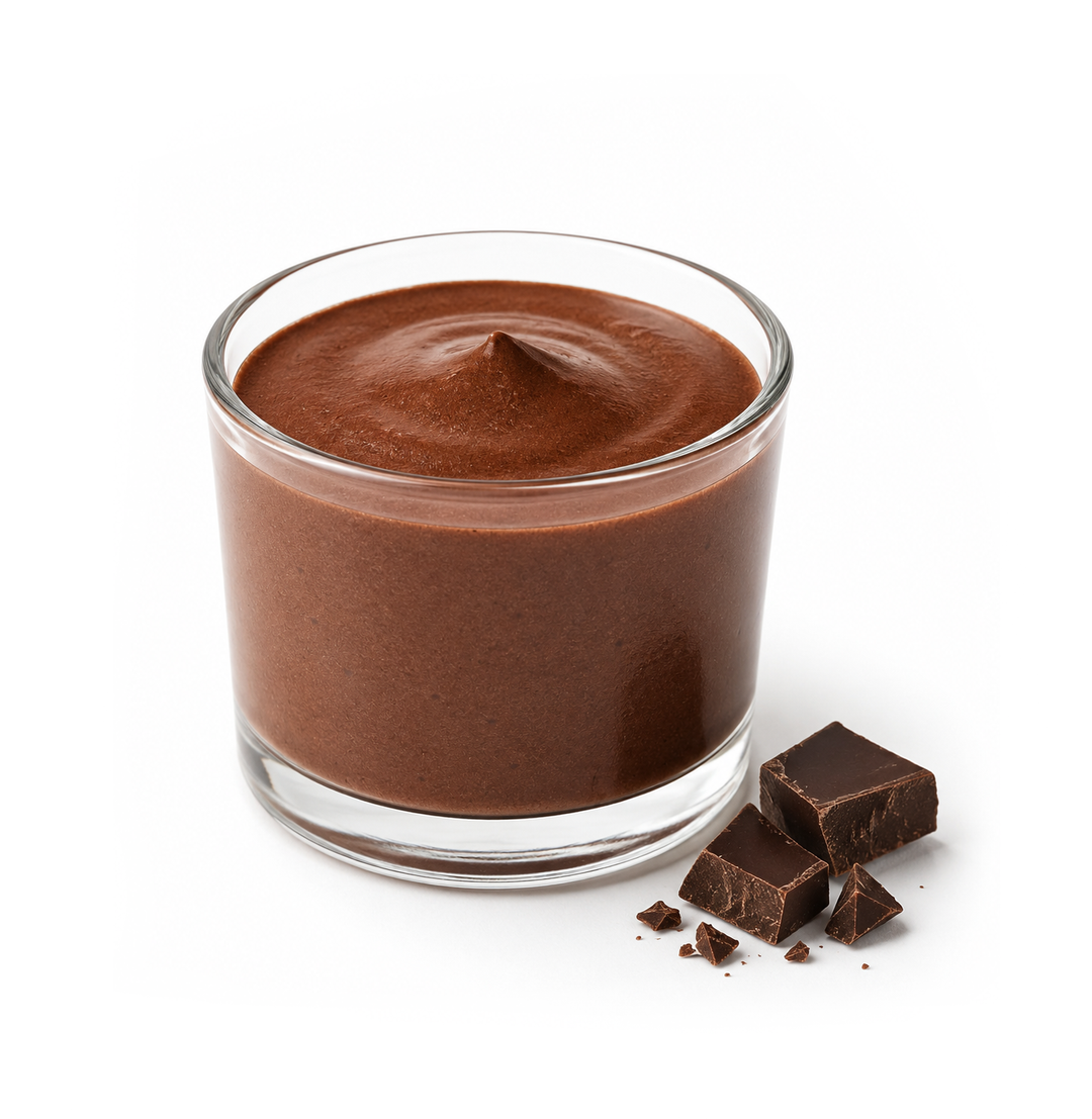 Mousse au chocolat hyperprotéinée