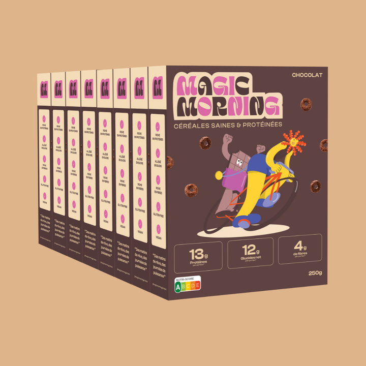 Céréales protéinés sans édulcorant Chocolat - Magic Morning
