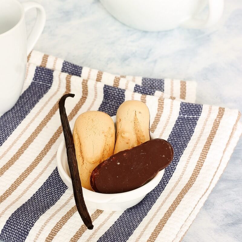 Biscuits secs vanille chocolat - Mincidelice