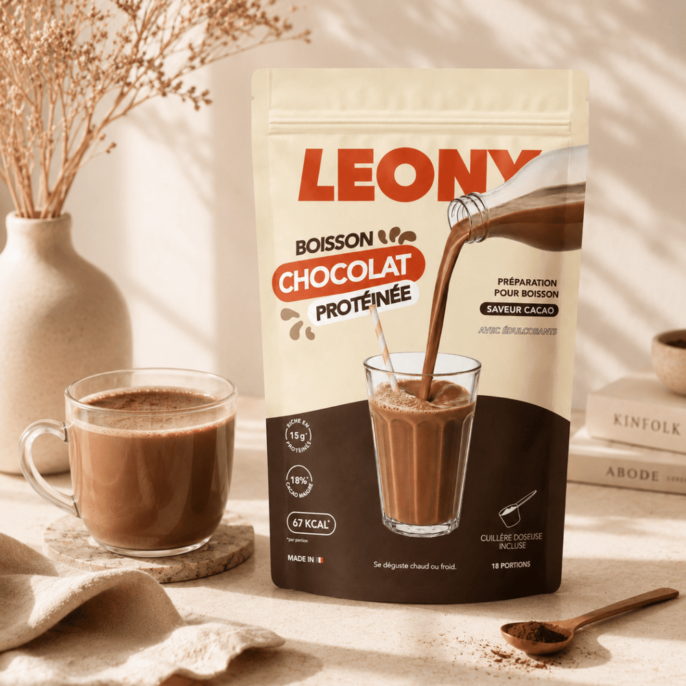 Boisson hyperprotéinée chocolatée maxi sachet 450g 18 portions - Mincidelice
