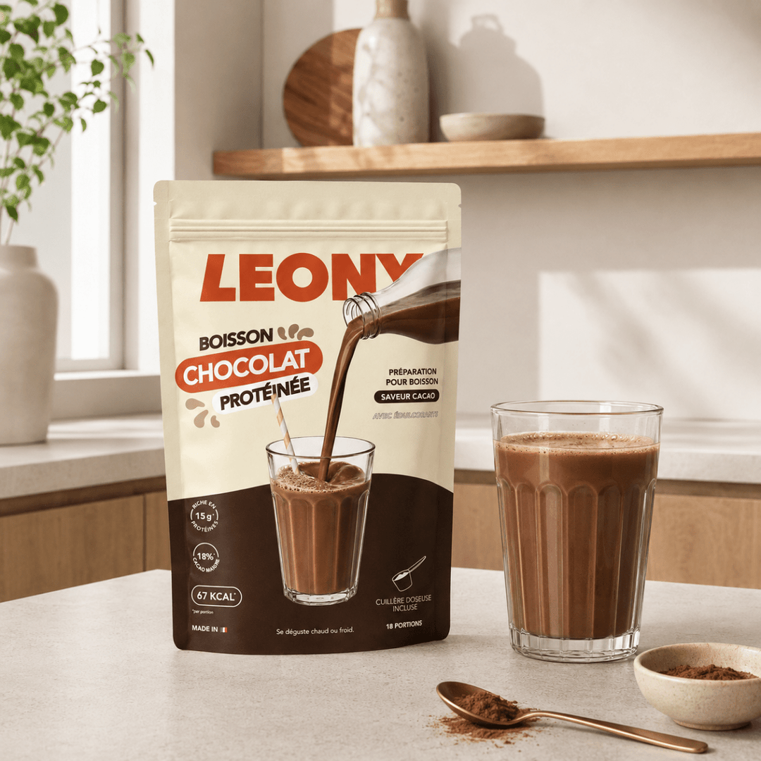 Boisson hyperprotéinée chocolatée maxi sachet 450g 18 portions - Mincidelice