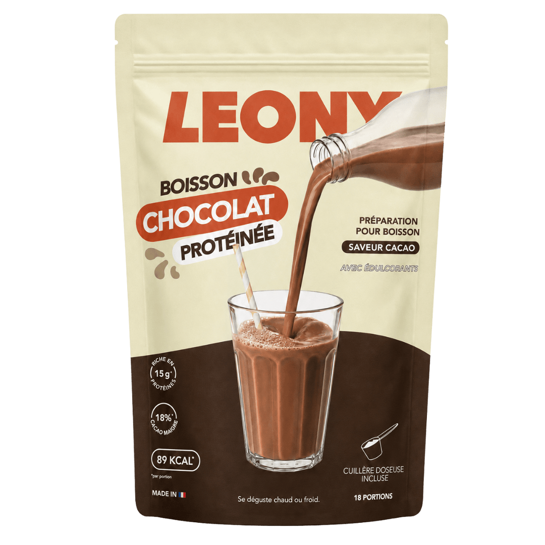 Boisson hyperprotéinée chocolatée maxi sachet 450g 18 portions - Mincidelice