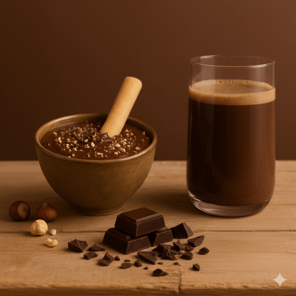 Boisson hyperprotéinée gianduia collagène - Mincidelice
