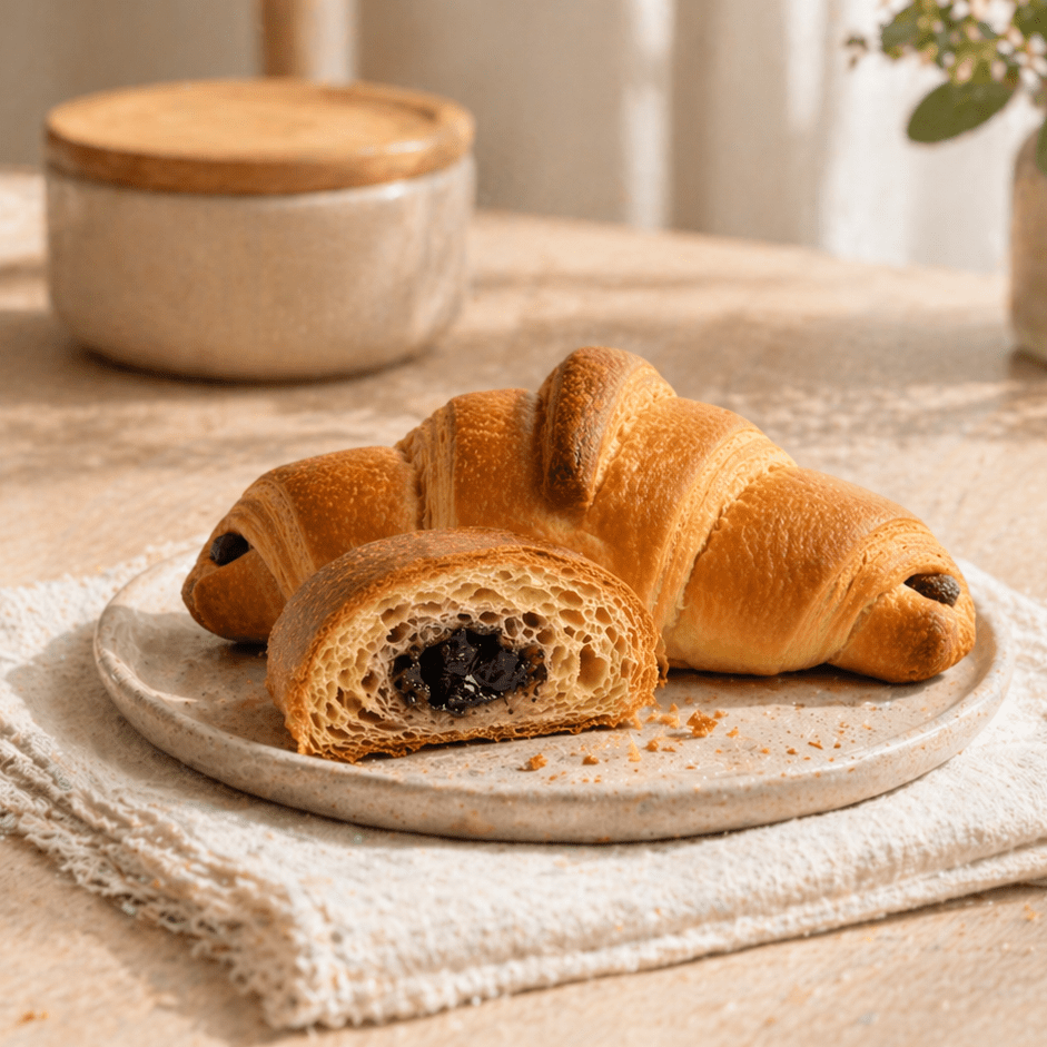 Croissant au chocolat hyperprotéiné sachet individuel de 50g - Mincidelice