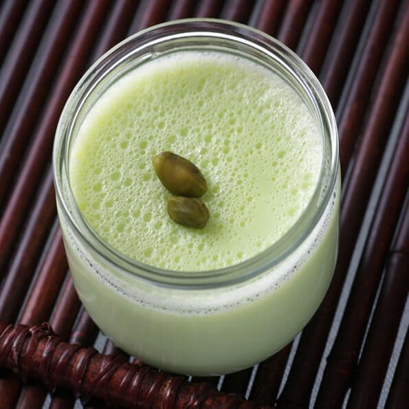 Flan pistache - Mincidelice