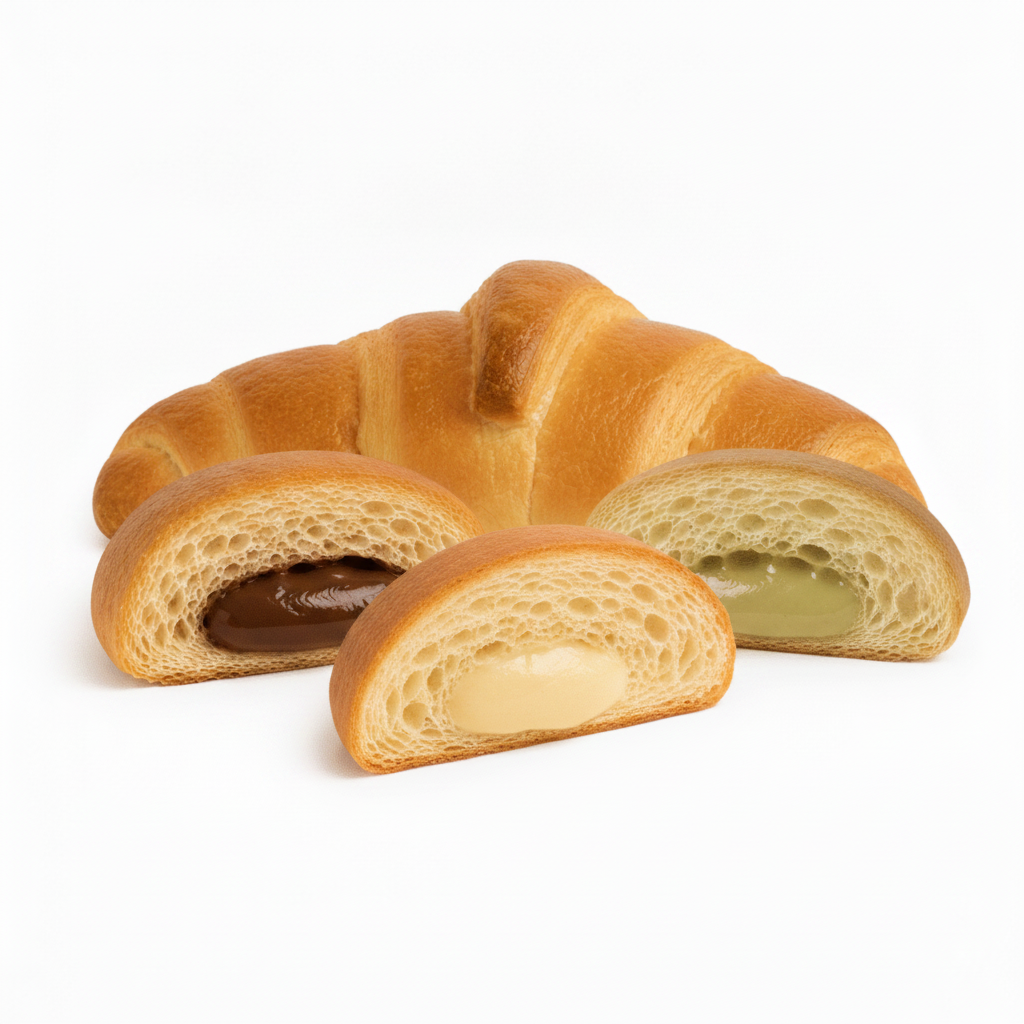 Lot découverte de 3 croissants protéinés