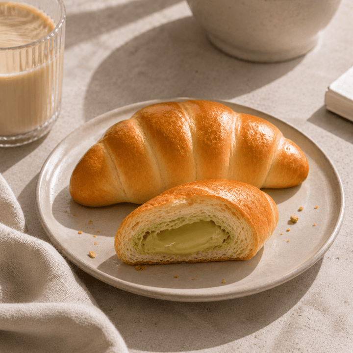 Lot de 8 croissants protéinés (Vanille, Chocolat, Pistache, Noisette) - Mincidelice