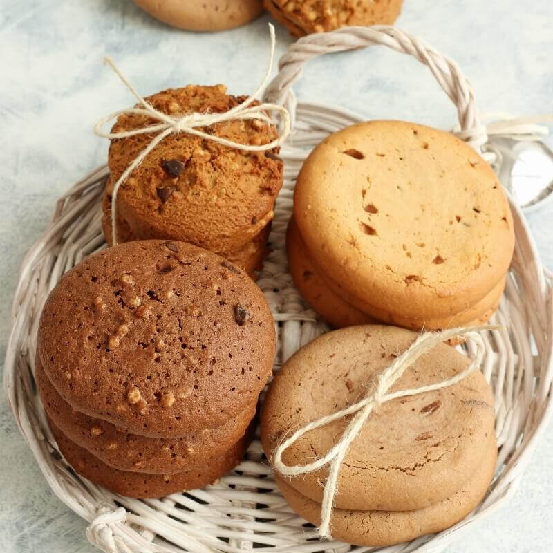 Lot découverte 16 cookies hyperproteinés - Mincidelice