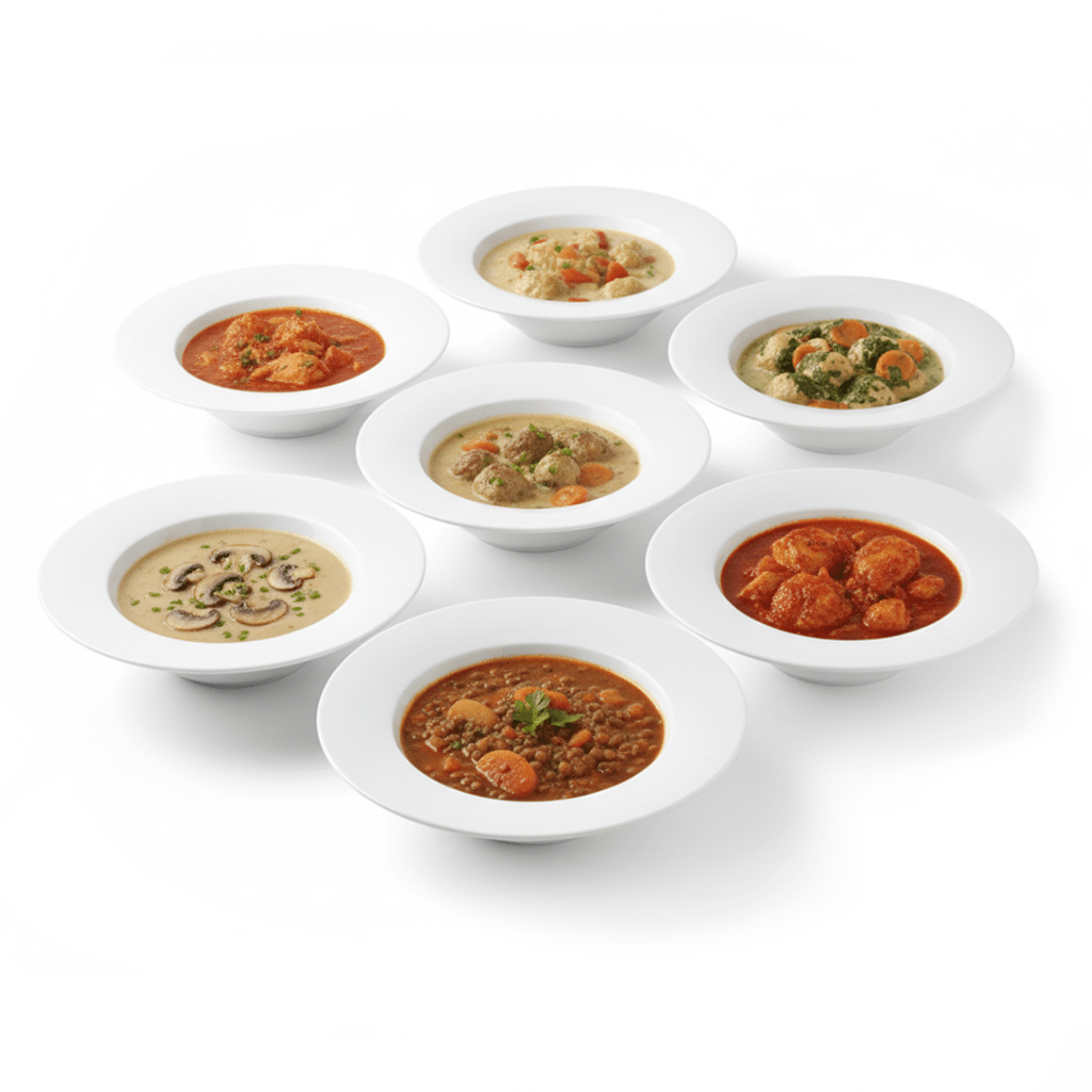 Lot découverte 7 repas cuisinés hyperprotéinés - Mincidelice