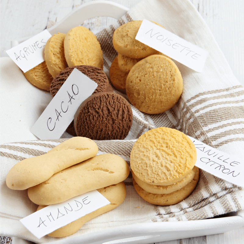 Lot découverte18 biscuits hyperprotéinés - Mincidelice