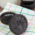 galletas de cacao rellenas de vainilla
