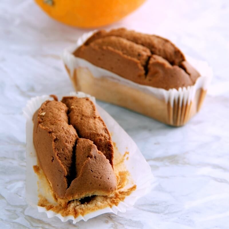 Mini cake fruité à l'orange - Mincidelice