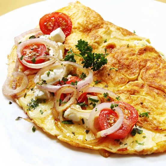 Omelette méditerranéenne - Mincidelice