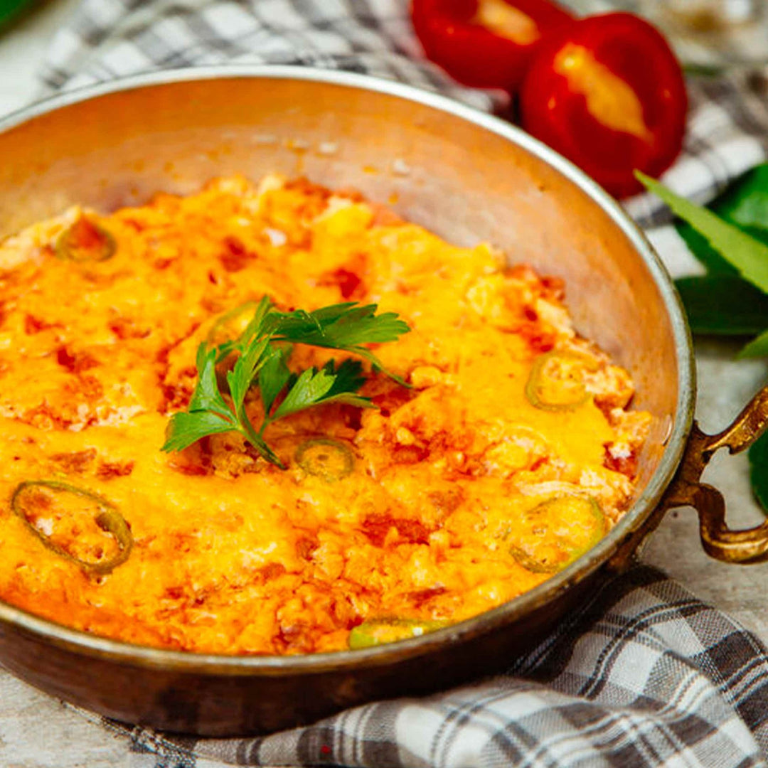 Omelette tomate poivron - Mincidelice