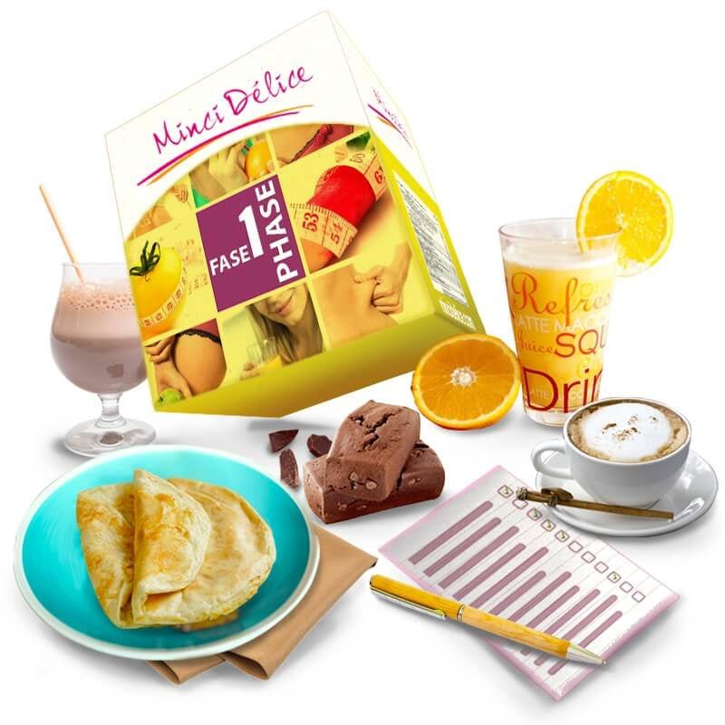 Pack 10 jours intensifs Phase 1 - 30 produits - Mincidelice
