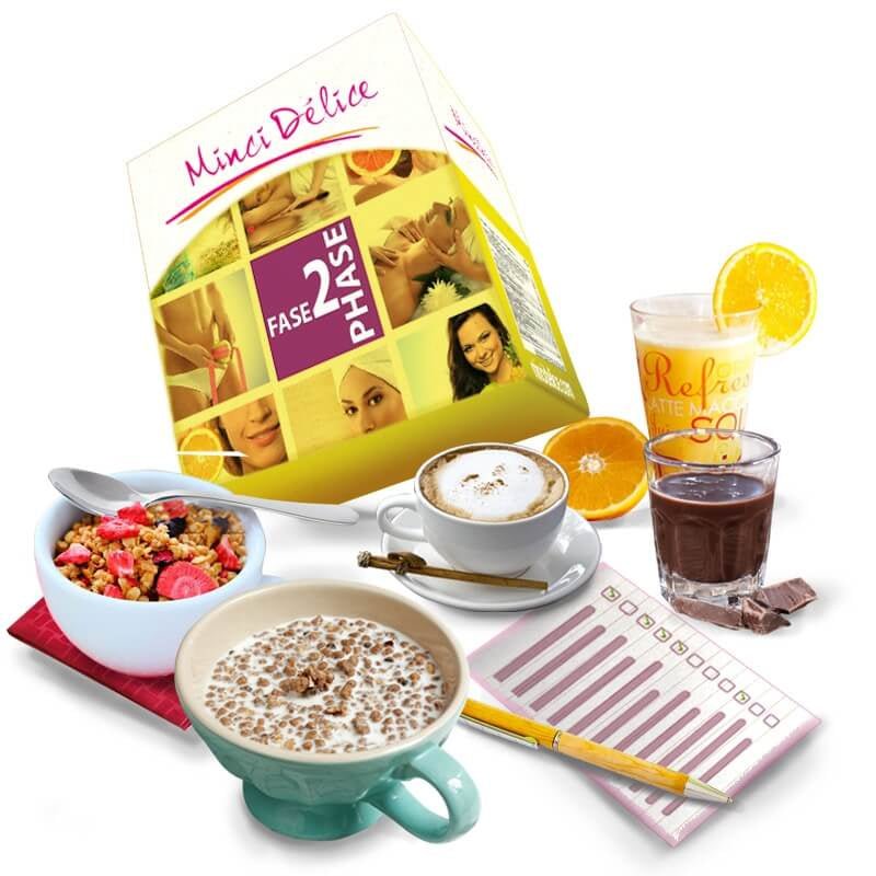 Pack hyperprotéiné 10 jours stabilisation Phase 2 - 20 produits - Mincidelice