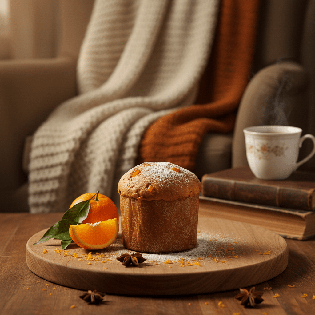 Panettone protéiné saveur orange - Mincidelice