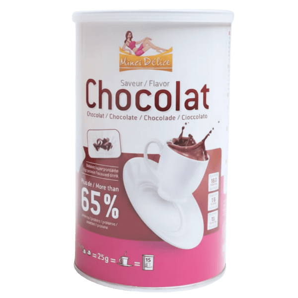 Pot 15 boissons hyperprotéinées chocolat intense - Mincidelice