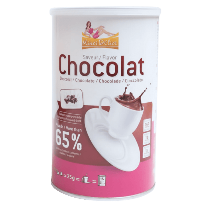 Pot 15 boissons hyperprotéinées chocolat intense - Mincidelice