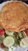 Omelete e Alface Iceberg