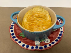 Delicioso tortino de pancetta e curry
