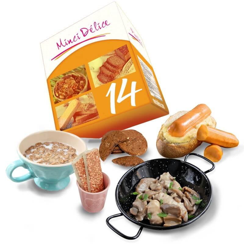 Régime hyperprotéiné 14 jours prêt à consommer - Mincidelice