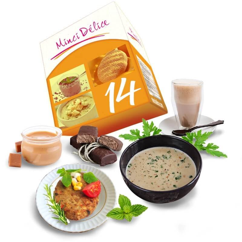 Régime hyperprotéiné 14 jours programme végétarien - Mincidelice