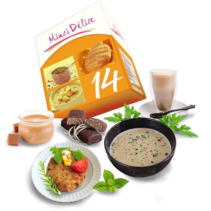 Régime hyperprotéiné 14 jours programme végétarien - Mincidelice