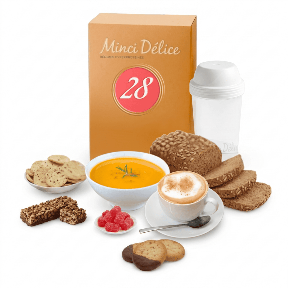 Régime hyperprotéiné 28 jours NORDIC BALANCE (jusqu'à - 9kg) - Mincidelice