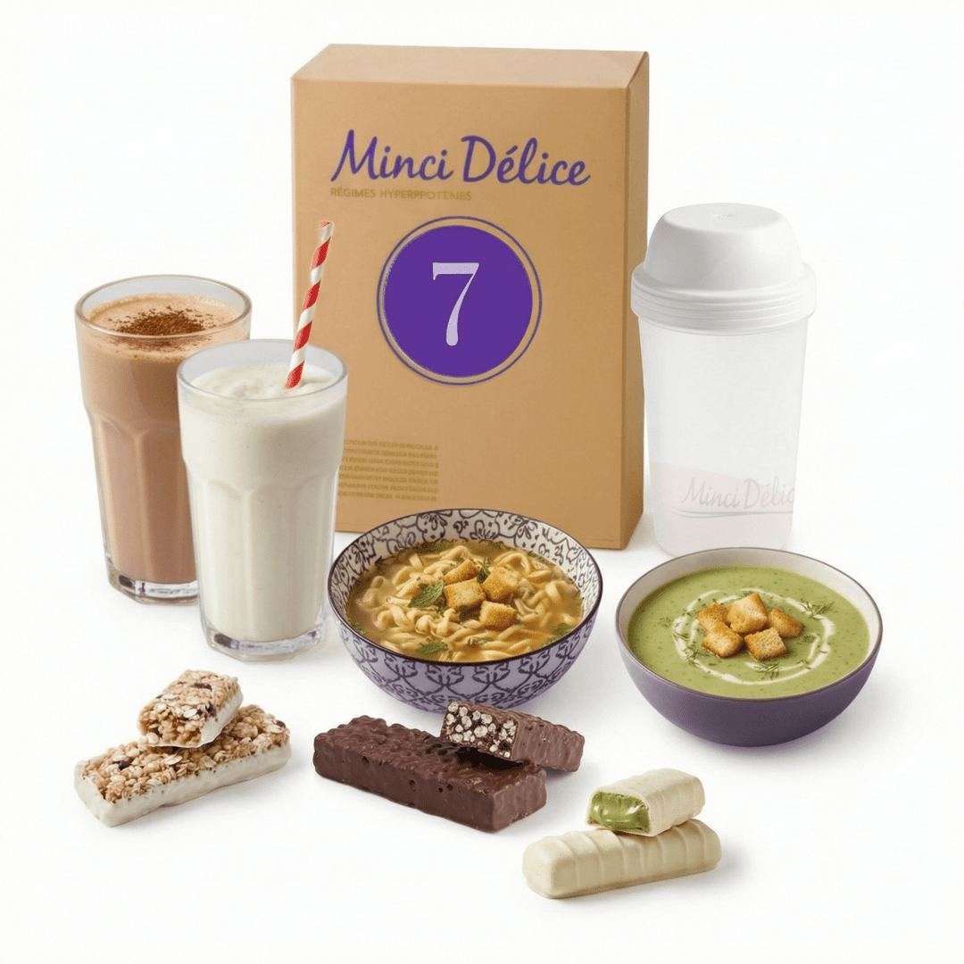Régime hyperprotéiné 7 jours GOURMAND - Mincidelice