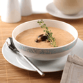 Wysokobiałkowa zupa grzybowa bez glutenu