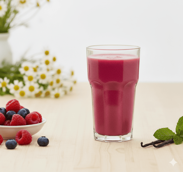 Substitut de repas Milk - shake Fruits rouges SANS GLUTEN - Mincidelice