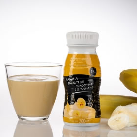 Botella Hiperproteica Smoothie UHT 200 ml Plátano - Smoothie UHT 200 ml banane