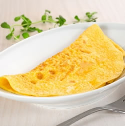Omelette hyperprotéinée au fromage 