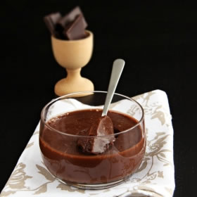 Dulce Hiperproteico Chocolate Pudin - Entremets Chocolat Pudding