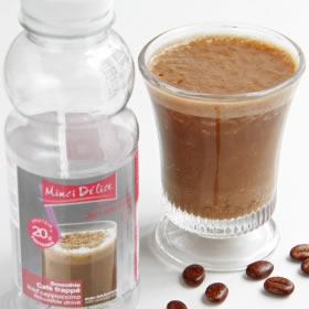 Bouteille boisson hyperprotéinée café frappé 