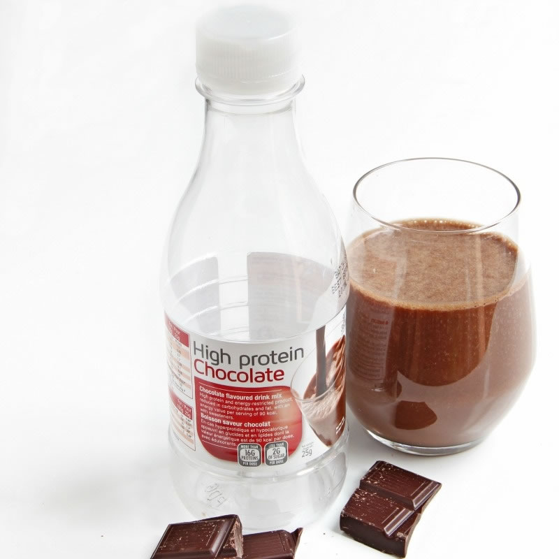 Boisson hyperprotéinée chocolat en bouteille pour Régime Boisson hyperprotéinée chocolat en bouteille pour Régime